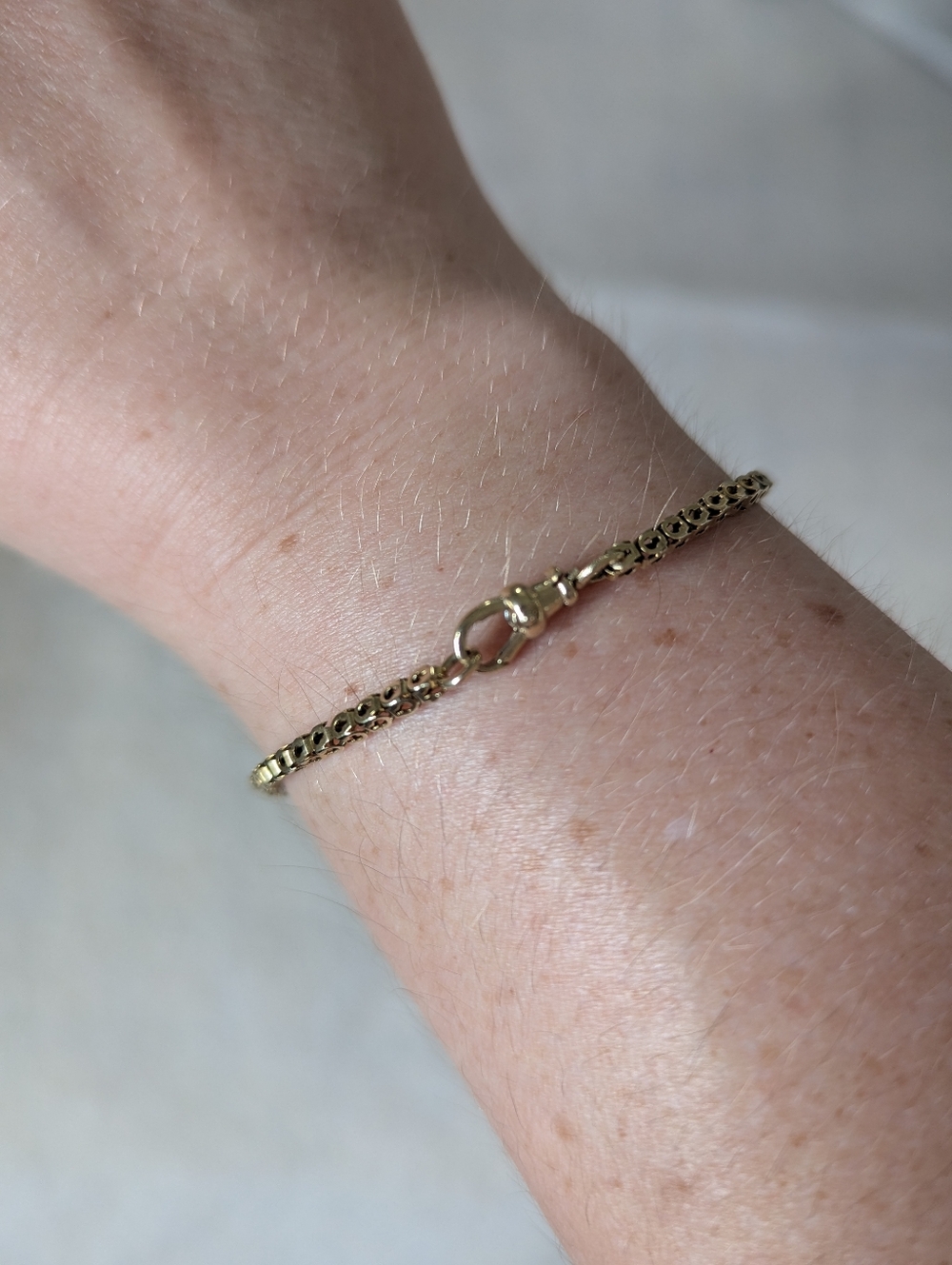 Antique 9ct Gold Watch Chain Bracelet